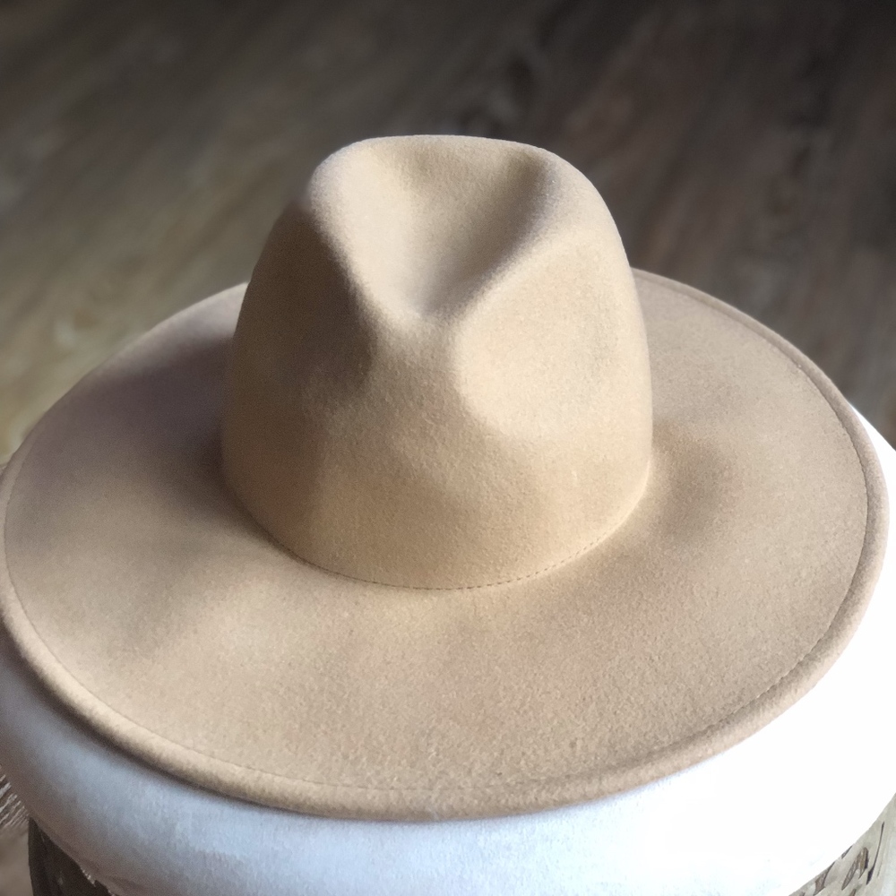 Cream Rancher Fedora Hat